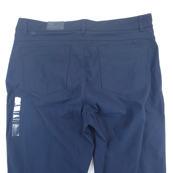 VRST Pants Mens 36x32 (36x30)Blue Slim Fit Stretch 5 Pocket Performance Golf NWT - Picture 3 of 10